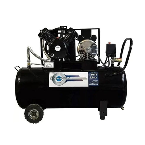 Carroll Compresor 108 litros, tipo pistón 1HP, Monofásico H101B